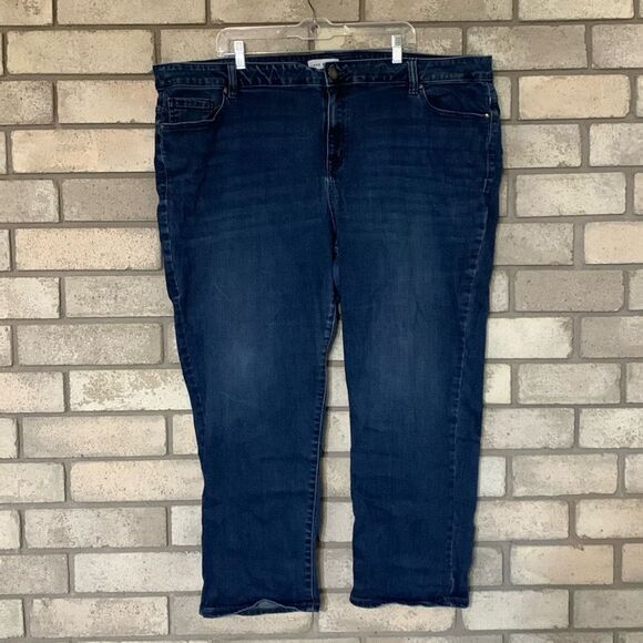 3for$20 jeans lane Bryant straight jeans 28 short - Picture 1 of 5